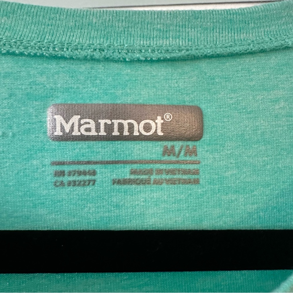 Marmot Women's Teal Long Sleeve Tee - Picture 2 of 6